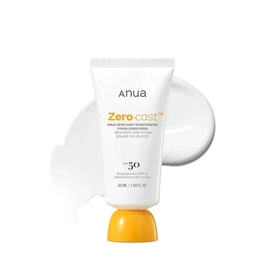"Anua Zero-Cast Sunscreen SPF 50 – The Glow You Need Without the White Cast | Rhvip Beauty"