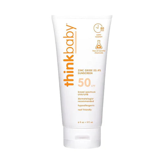 Thinkbaby SPF 50+ Baby Sunscreen Review | Safe Mineral Sunblock for Babies – Rhvip Beauty