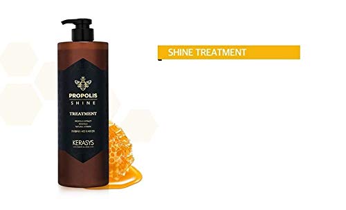 Kerasys Hair Clinic Propolis Shine Treatment Propous Extract Minarals Natural Vitamin 1000ml / 35.3 Fl oz