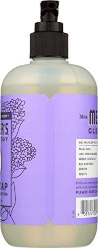 MRS. MEYER'S CLEAN DAY Lilac Liquid Hand Soap 12.5 Fl Oz (Pack of 4)