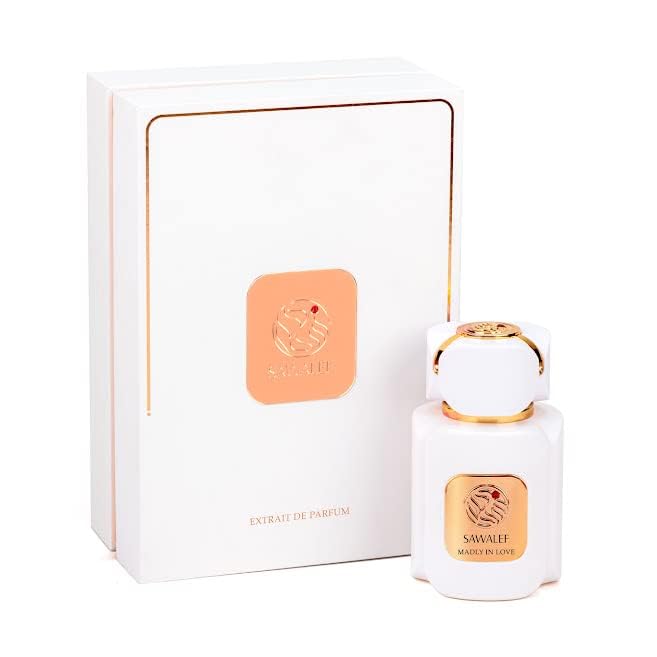 Swiss Arabian Sawalef Madly In Love - Luxurious Floral Body Spray for Women - Long-Lasting Body Mist with Litchi, Bergamot, Cedar, and Vanilla - 2.7 oz EDP Spray