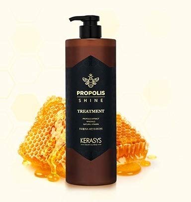 Kerasys Hair Clinic Propolis Shine Treatment Propous Extract Minarals Natural Vitamin 1000ml / 35.3 Fl oz