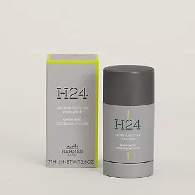 HERMES H24 for Men Refreshing Deodorant Stick, 2.6 Ounce