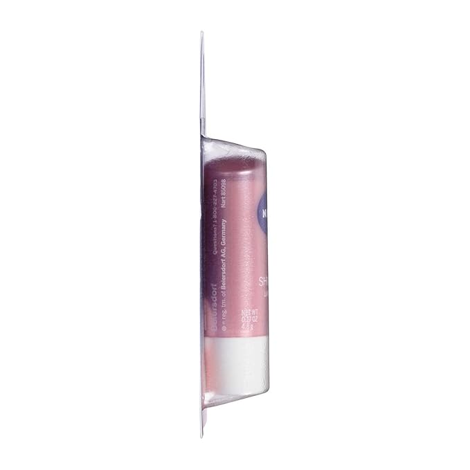 NIVEA Shimmer Radiant Lip Care 0.17 oz (Pack of 8)