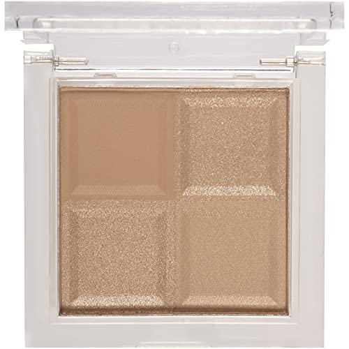 Almay Shadow Squad, 210 Unplugged, 1 count, eyeshadow palette, Gel,Powder