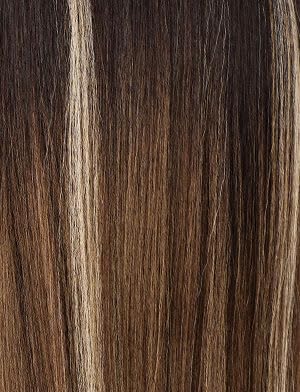 Sensationnel Curls Kinksandco Kinkyedges Wig - Kinky Body Wave 18 Inch 13X6 Lace Frontal Natural Kinkytexture Edged Hairline for Natural 3C to 4C Hair Textures (BALAYAGEMOCHA)