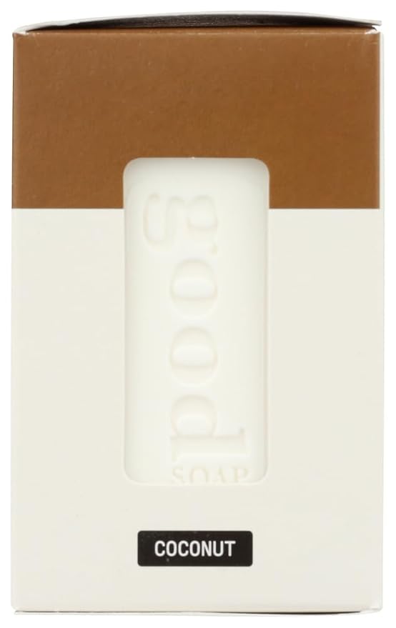 ALAFFIA Coconut Good Soap Value Pack 4 Count, 20 OZ