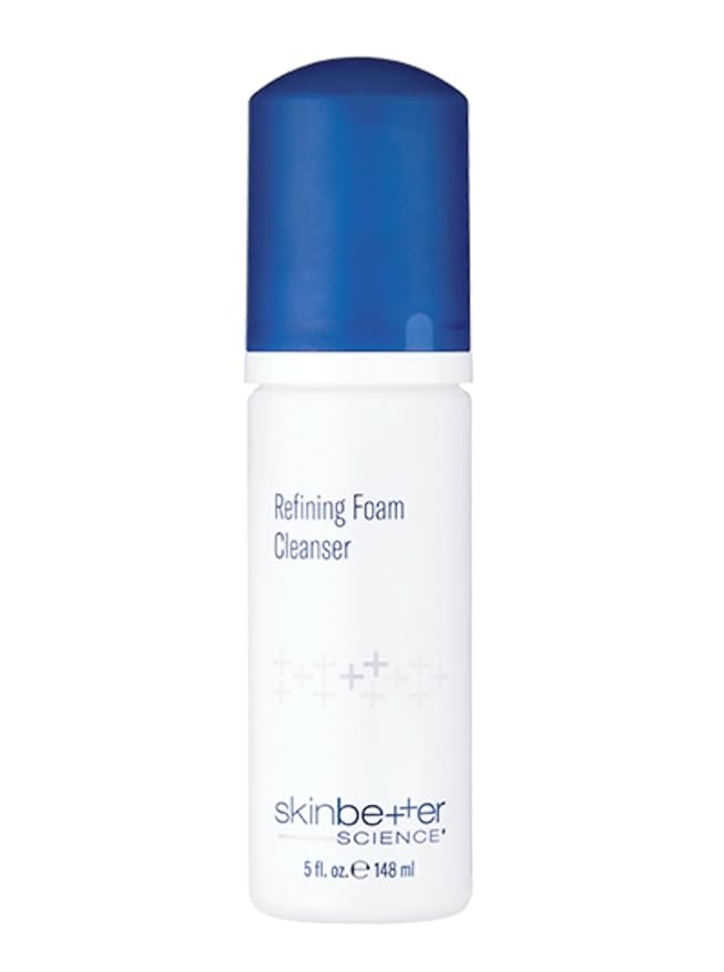 Skinbetter Refining Foam Cleanser, 5 fl oz. Luxurious, velvety-soft cleanser that deeply purifies and exfoliates