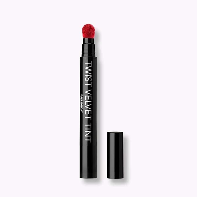 Long Lasting Lip Stain for Lips and Cheek Tint | High Pigment Color | lightweight Matte Finish | Weightless | Full Coverage | Twist Velvet Tint #2 (No.2)