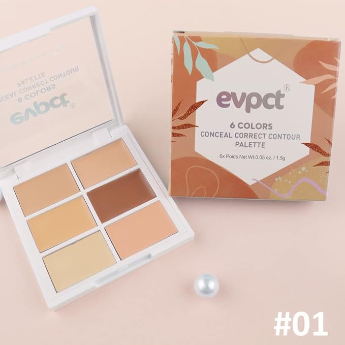 Pro 6 Color Correcting Concealer Palette Light Medium