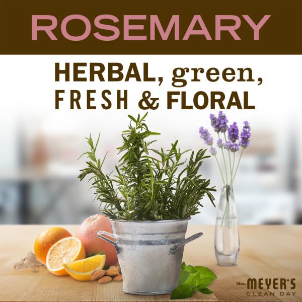 MRS. MEYER'S CLEAN DAY Hand Soap Bundle Variation (Basil + Lavender + Rosemary + Lemon Verbena)