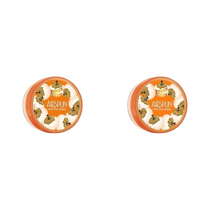 Airspun Loose Powder Translucent & Honey Beige 2pc Talc-Free Set