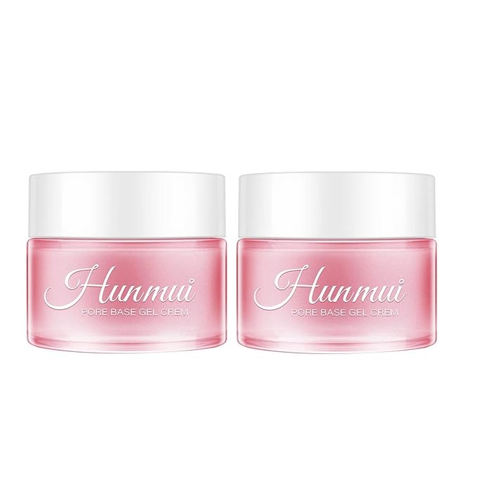 2Pcs Hunmui face primer pore base gel cream,Magical