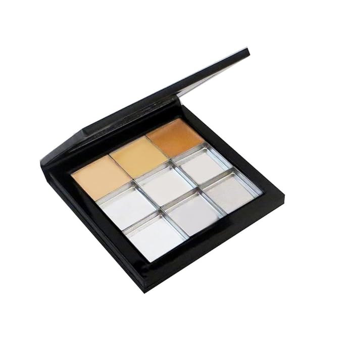 Silver Empty Square Metal Pans 60 Pack