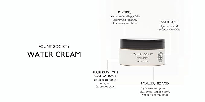 Water Cream Moisturizer, 2 FL OZ