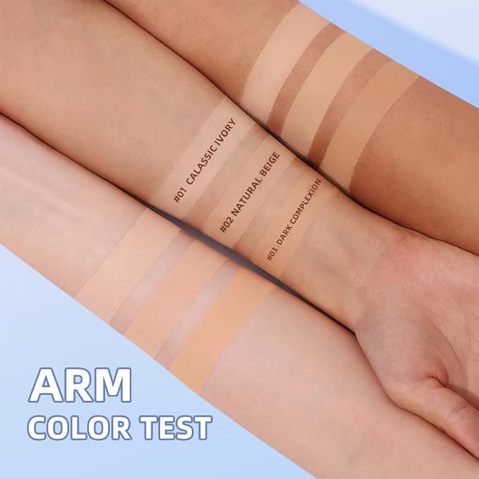 Oil Control Face Pressed Powder, Matte and Smooth