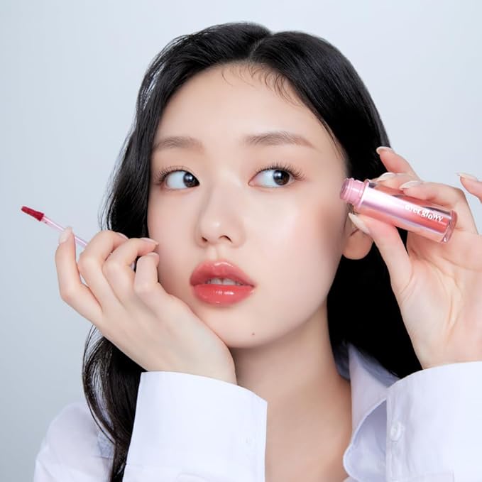 ETUDE Over Glowy Tint #3 DDORI Apple Red Glowy