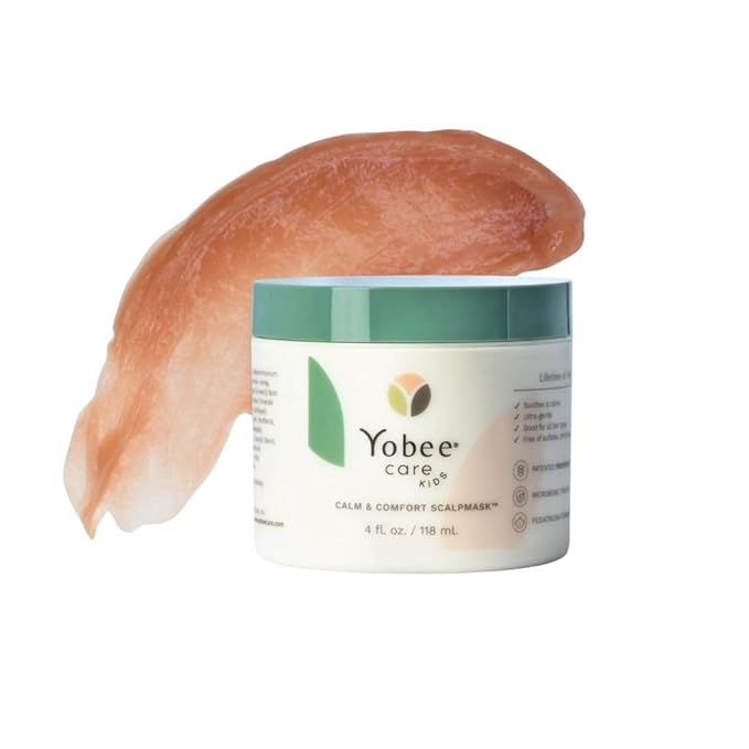 Yobee Calm & Comfort Scalp Mask, Soothing, Gentle Hair Care, Clinically Proven, Sensitive-Skin Friendly - for Kids & Teens 4 fl oz