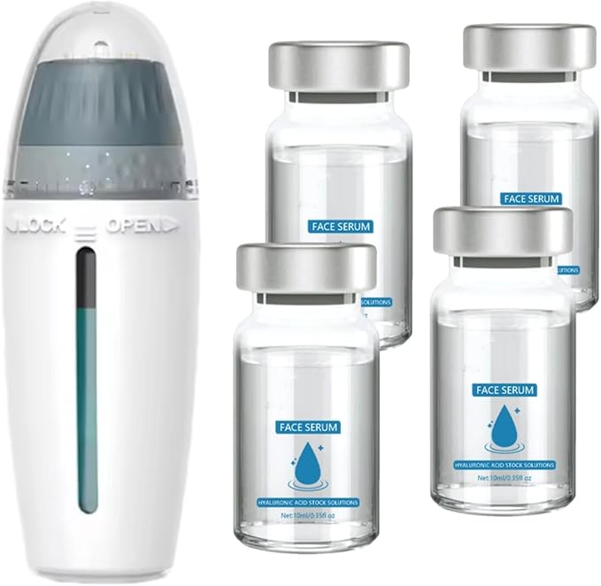 Micro in-Fusion System for Face,Facial System with Serum Suitable for All Skin Types(5pcs)