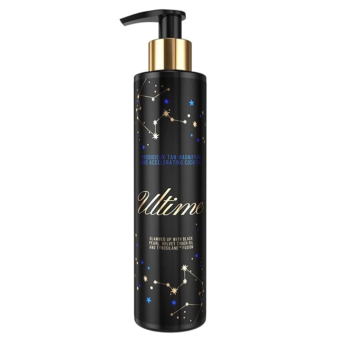 Onyx Ultime Luxury Triple Dark Tanning Lotion - Indoor Tanning Bed Lotion with Bronzer and Accelerator - Tan Enhancer for Dark Tan - Premium Moisturizing Body Tanning Lotion - Ultra-Light & Non Sticky