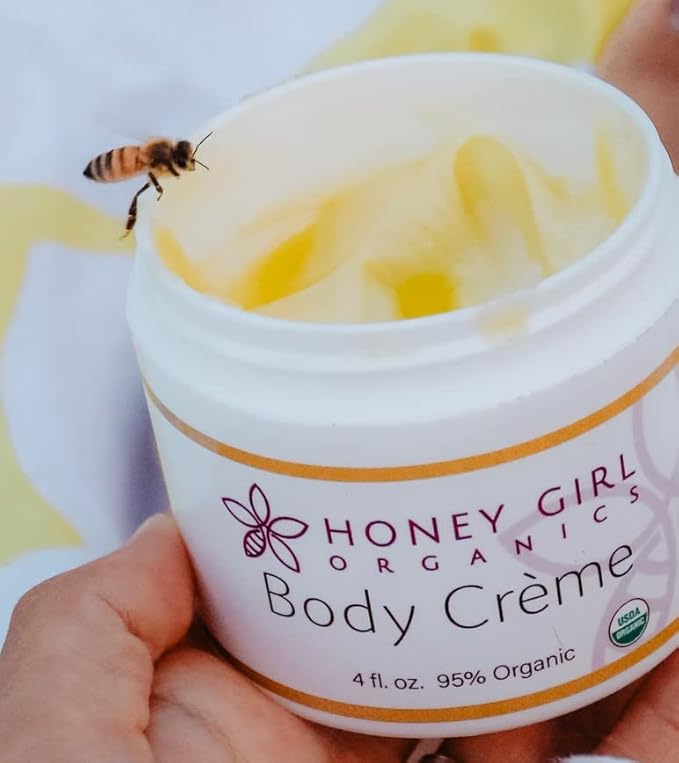 Honey Girl Organics Body Creme, 4.0 Fluid Ounce