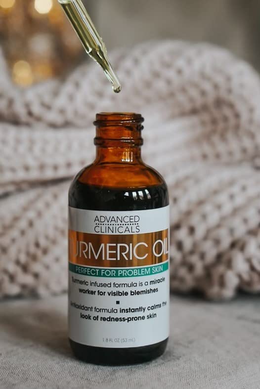 Advanced clinicals turmeric oil facial