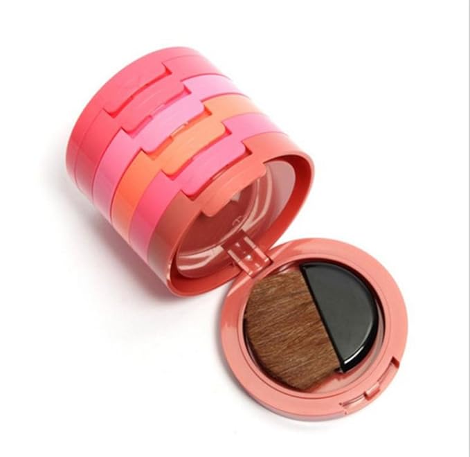 Meao Multi-layer 5 Colors Blusher Compact Powder Makeup Pallet Palette