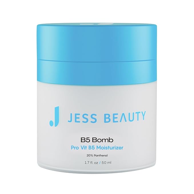 JESS BEAUTY | B5 Bomb Pro Vit B5 Face Moisturizer | Panthenol Cream Skin Care | Vegan Face Cream Skincare Hydration 50 ml