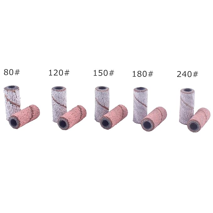 MZCMSL 80pcs Small Sanding Bands