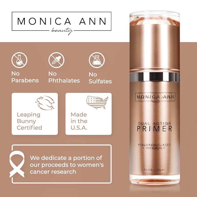 Dual-Action Face Primer - | Hydrating Makeup Primer Skin Tone 30 mL