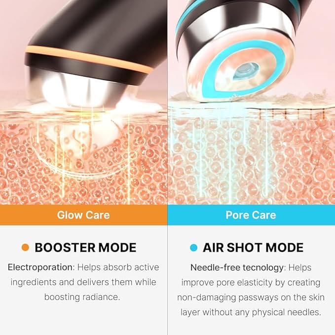 medicube Age-R Booster Pro | 6-in-1 Real Glass Glow Beauty Massager | Looking Glass Skin | Korean Skin Care