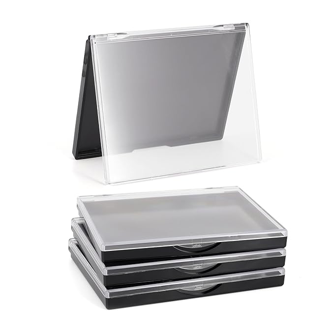 AJLTPA Magnetic Makeup Palette with Clear Top, 3Pack