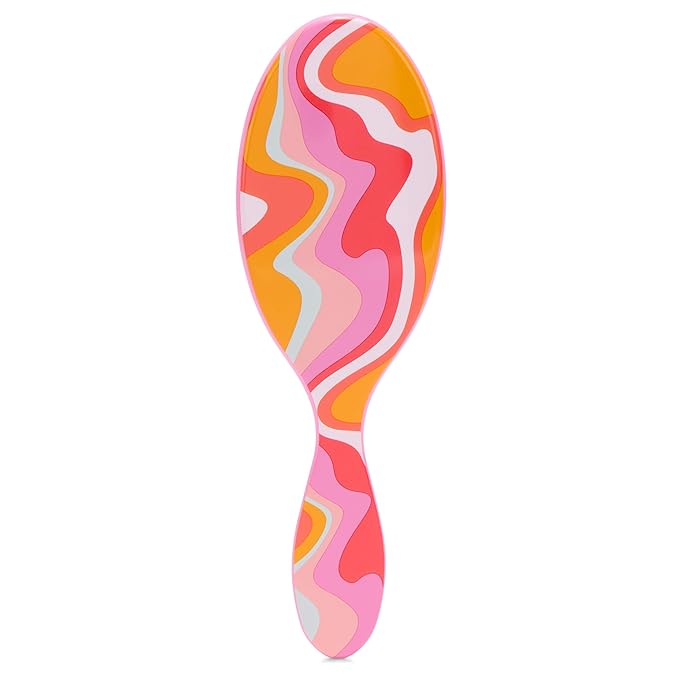Wet Brush Original Detangler, Ice Cream (Sun Days), Ultra-Soft IntelliFlex Bristles Glide Through Tangles, Detangling Hair Brush (Wet & Dry), Women & Men, Limited Edition