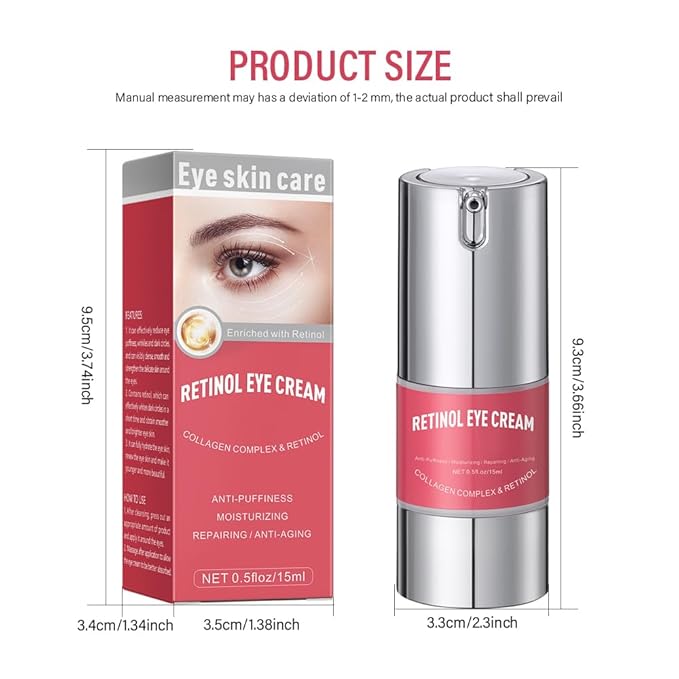Retinol eye cream for dark