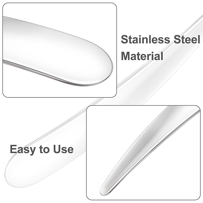 5pcs Mini Metal Cosmetic Makeup Skincare Cream Spatulas