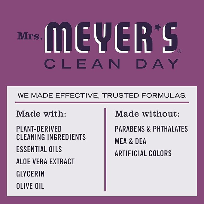 Mrs. Meyer's Liquid Hand Soap Variety, 1 Plum Berry Refill, 1 Plum Berry Hand Soap, 2 CT