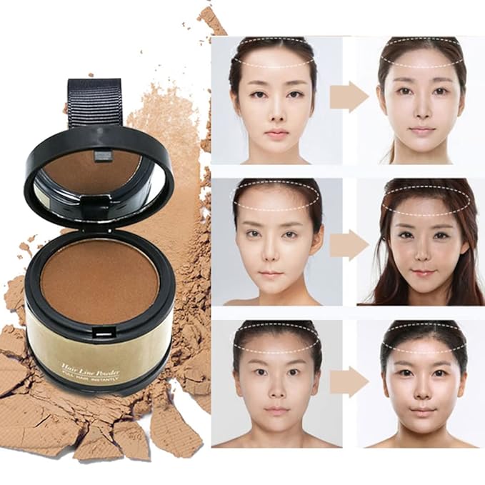 gowwim Hairline Powder (Med-Blonde) Instantly