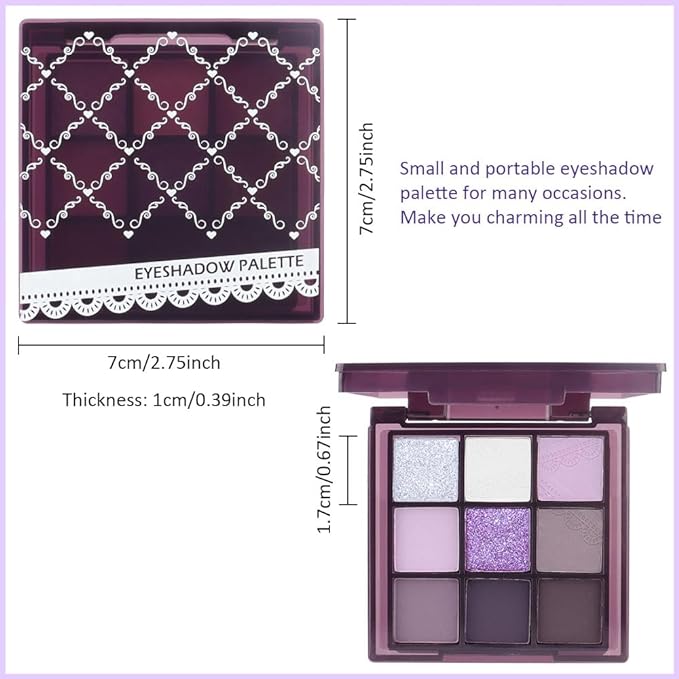 9 Colors Purple Silver White Tan Grape Matte