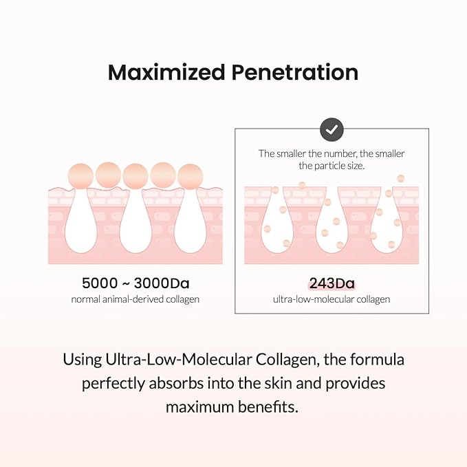 Biodance Collagen Ampoule | Korean Collagen Serum for Face, Pore Minimizing & Anti Aging Face Serum for Women | 1.69 fl. oz x 1 ea