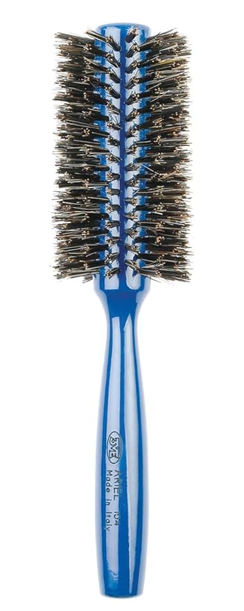 Creative Hair Brushes Italian Ariel Blue 3ME104 Hair Brush 2.5"