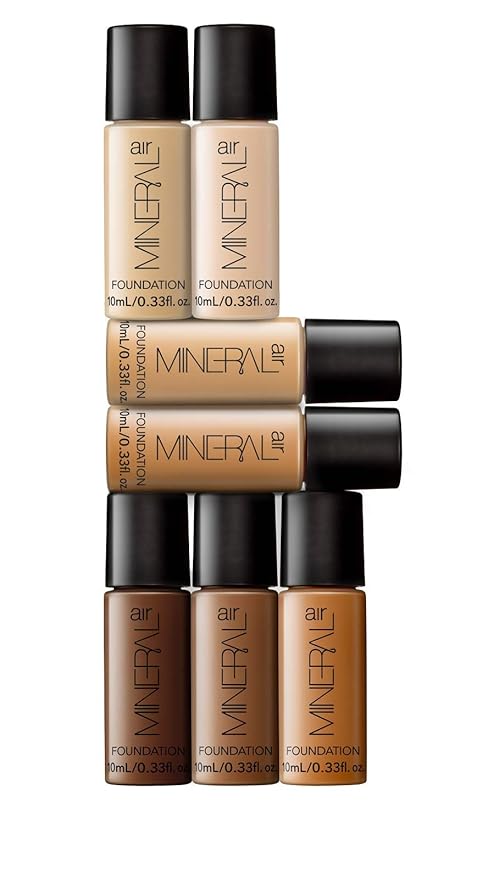 Mineral Air Four-in-One Foundation for Mineral Air Mist - Deep 10 ml