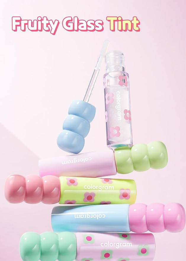 COLORGRAM Fruity Glass Tint 05 Soft Persimmon | Lip 11 Oz