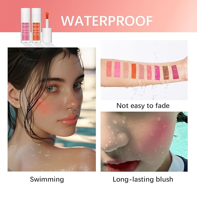 Liquid Blush for Cheeks Makeup Face Blush, Weightless