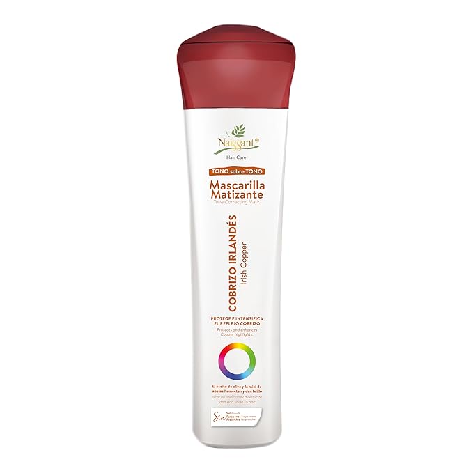 naissant Irish Copper Hair Toning Mask | Color Depositing | Moisturize, Refresh & Neutralize Brassy Tones | Paraben, Ammonia & Sulfate Free | Pro-Vitamin B5, Olive Oil & Honey (Cobrizo) 10.1 Fl Oz