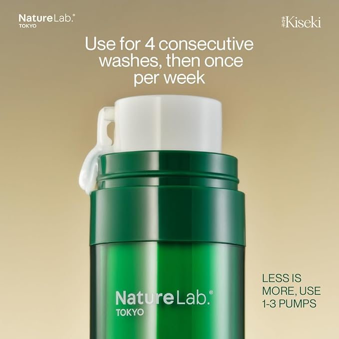 NATURELAB. TOKYO Kiseki Molecular Repair Leave-In Hair Masque Refill: Restores Damaged Hair, Repairs Heat & Chemical Damage, Boosts Strength, Smoothness & Softness, 1.7 Fl Oz