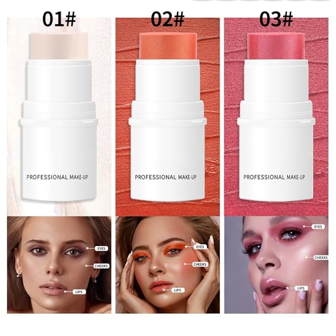 White Highlighter Makeup Stick, White Highlighter Stick Long Face