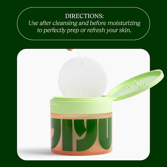 Korean Skincare Anti-Aging, Dark Spot & Wrinkle Minimizing Toner Pads - Hydrating with Snail Mucin, Centella Asiatica, Niacinamide, Peptides - For Polished & Youthful Skin - 100 Count