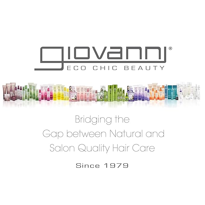 GIOVANNI Biotin & Collagen Hair Mask - Deeply Conditions, Detangles, Helps Rebond Split Ends, For All Hair Types, Moisturizing, Helps Create Shine & Manageability, Cruelty-Free, Salon-Quality - 10 Oz