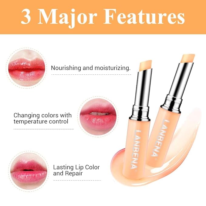 LANBENA Chameleon Lip Balm Nourishing Moisturizing