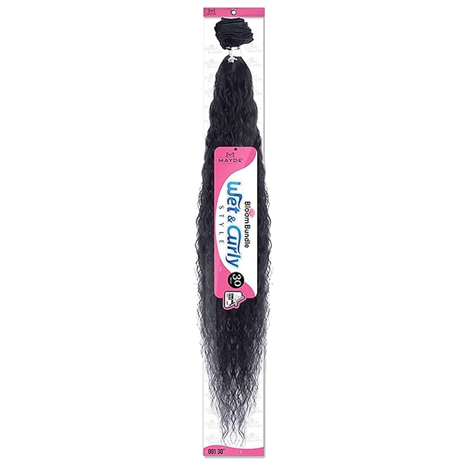 Mayde Beauty Bloom Bundle Weaving WET & CURLY 001 30" (OT30)